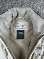 G-Star Puffer Vest Vintage Y2K 2000S "White/Beige" (M)