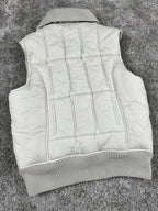 G-Star Puffer Vest Vintage Y2K 2000S "White/Beige" (M)