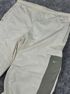 Nike Trackpant Vintage Y2K 2000s "Beig/Green" (S)