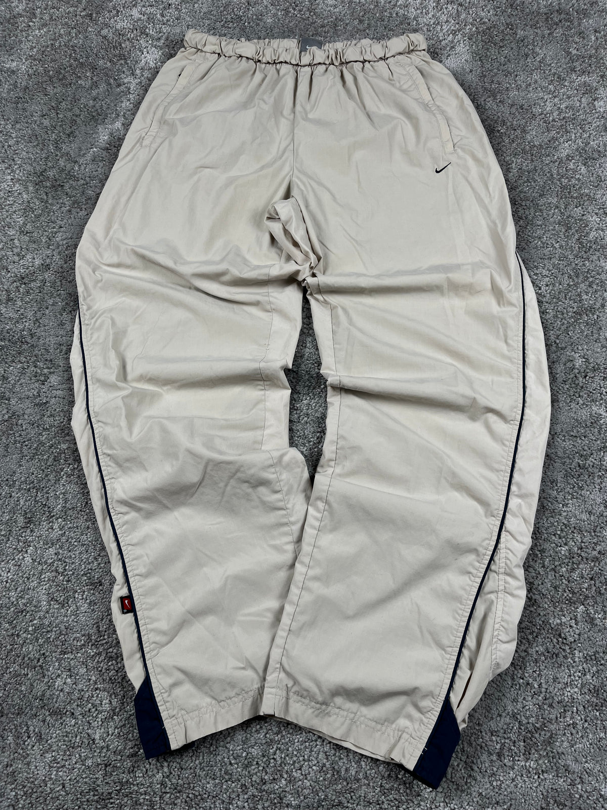 Nike Trackpant Vintage Y2K 2000s "Beig/Gray" (XL)