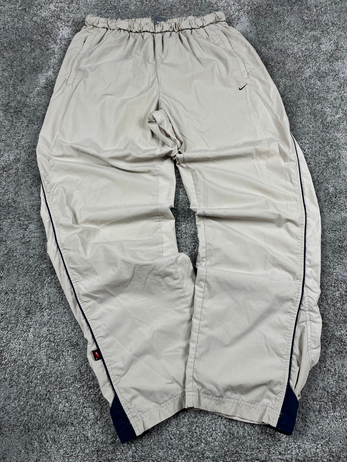 Nike Trackpant Vintage Y2K 2000s "Beig/Gray" (XL)