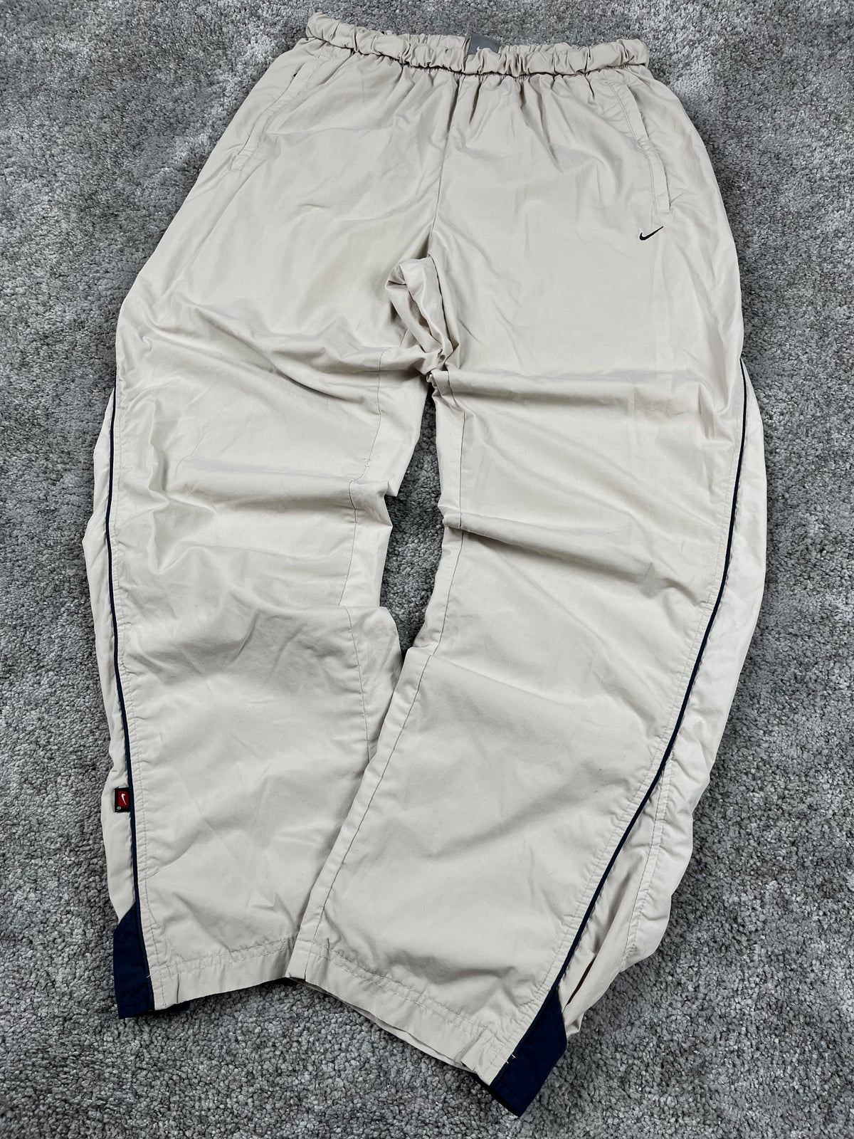 Nike Trackpant Vintage Y2K 2000s "Beig/Gray" (XL)