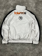 Nike T90 TrackJacket Vintage Y2K 2000s "Black/White" (XL)