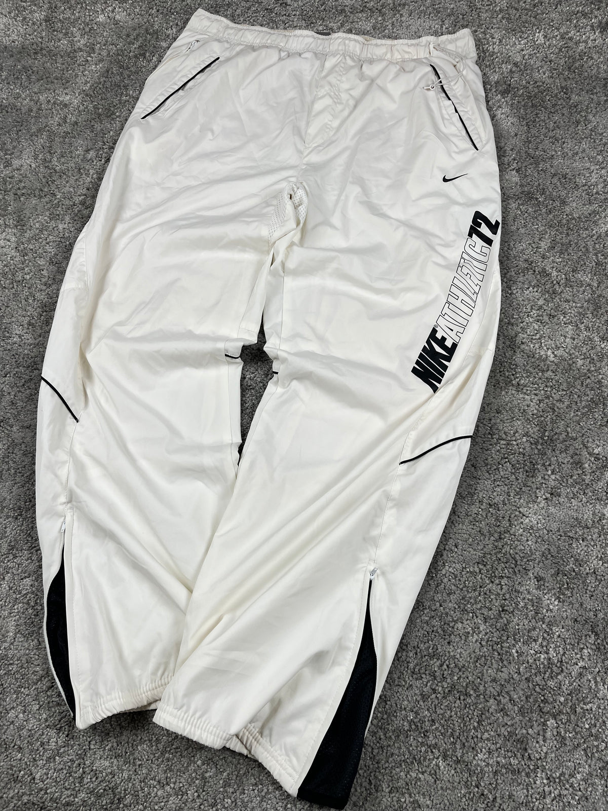 Nike Trackpant Vintage Y2K 2000s "Black/White" (XL)