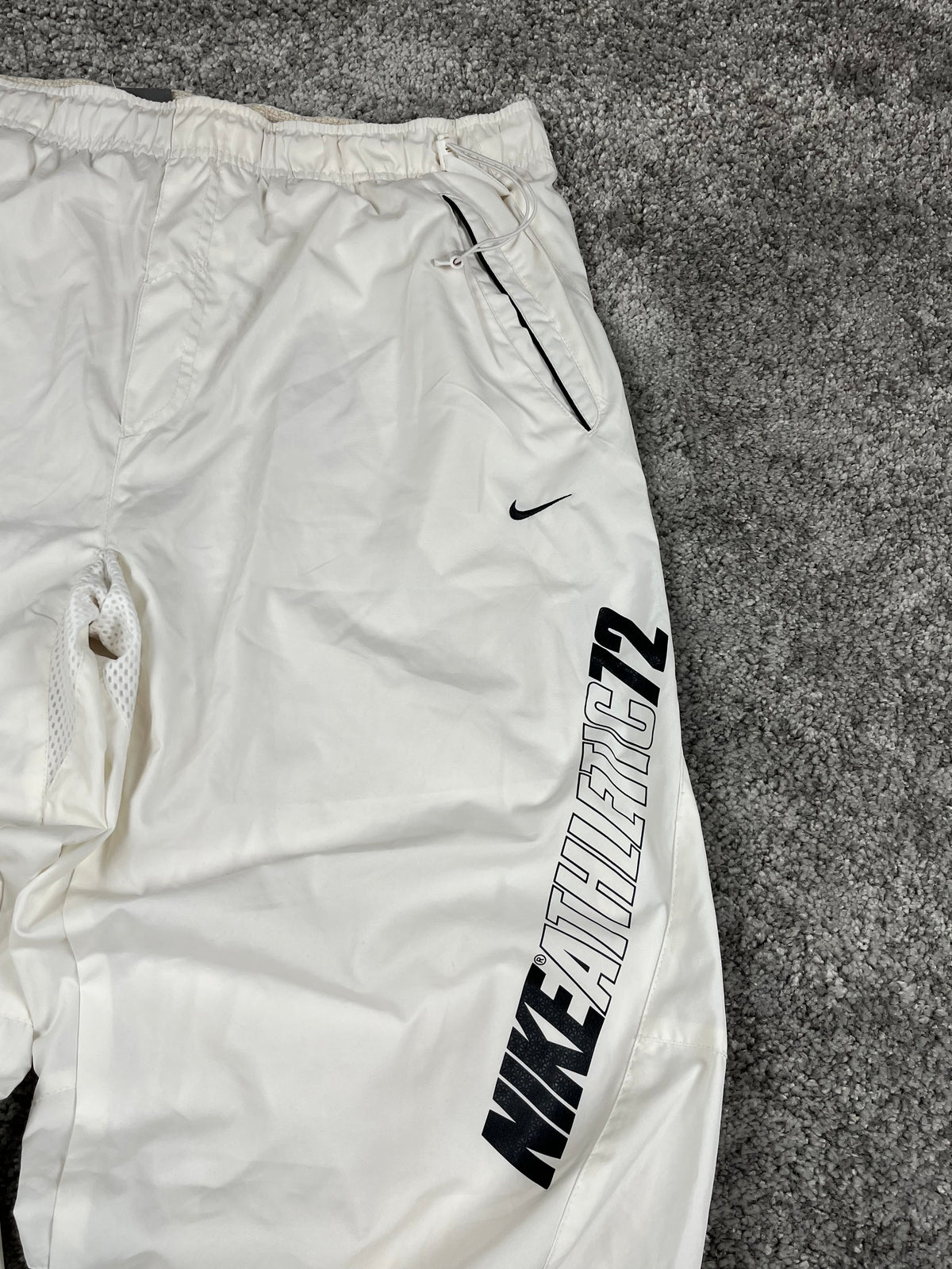 Nike Trackpant Vintage Y2K 2000s "Black/White" (XL)