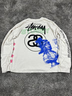 Stüssy Gallery LS Tee Graphic Long Sleeve "White" (L)