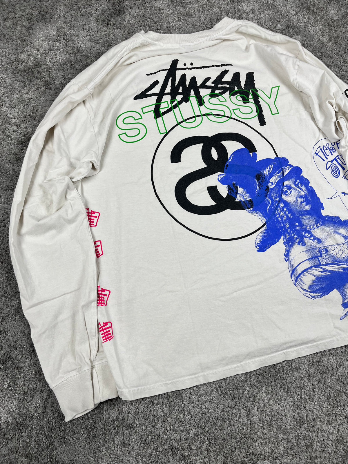 Stüssy Gallery LS Tee Graphic Long Sleeve "White" (L)