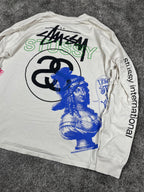 Stüssy Gallery LS Tee Graphic Long Sleeve "White" (L)
