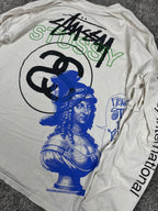 Stüssy Gallery LS Tee Graphic Long Sleeve "White" (L)