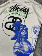 Stüssy Gallery LS Tee Graphic Long Sleeve "White" (L)