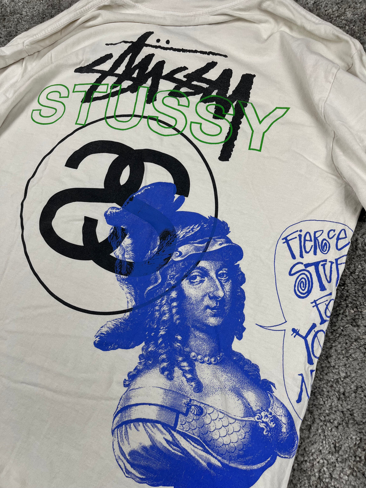 Stüssy Gallery LS Tee Graphic Long Sleeve "White" (L)