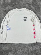 Stüssy Gallery LS Tee Graphic Long Sleeve "White" (L)