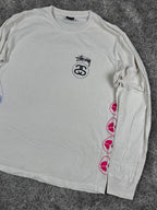 Stüssy Gallery LS Tee Graphic Long Sleeve "White" (L)