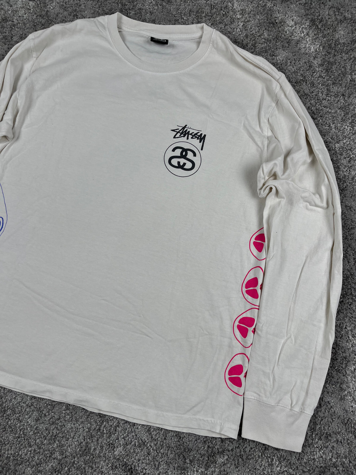 Stüssy Gallery LS Tee Graphic Long Sleeve "White" (L)