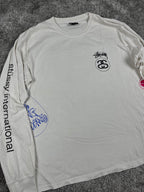 Stüssy Gallery LS Tee Graphic Long Sleeve "White" (L)
