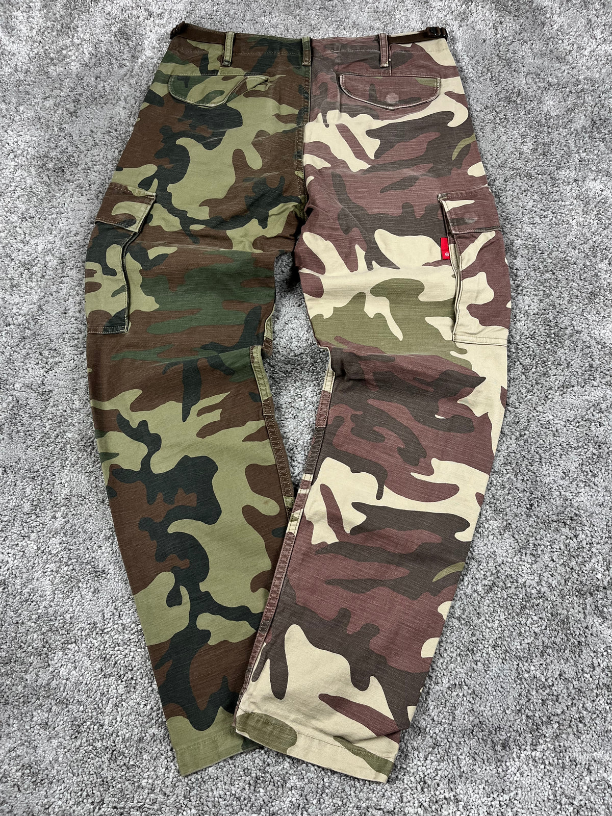 Levi's Premium Cargo Pants Vintage Y2K 2000S "Military Camo" (32/42)