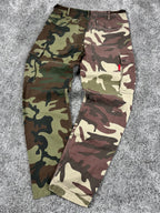 Levi's Premium Cargo Pants Vintage Y2K 2000S "Military Camo" (32/42)
