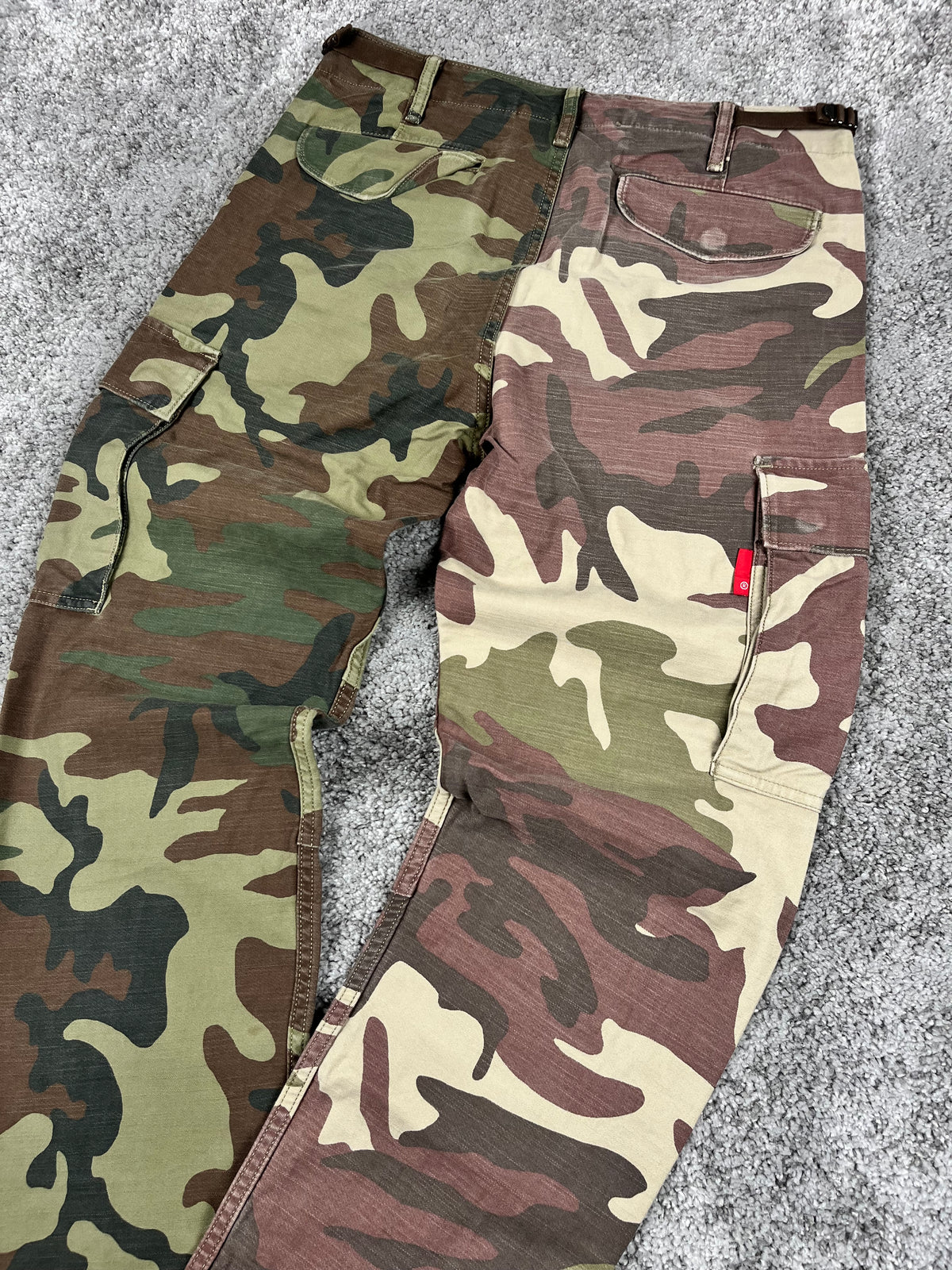 Levi's Premium Cargo Pants Vintage Y2K 2000S "Military Camo" (32/42)