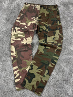 Levi's Premium Cargo Pants Vintage Y2K 2000S "Military Camo" (32/42)