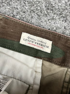 Levi's Premium Cargo Pants Vintage Y2K 2000S "Military Camo" (32/42)