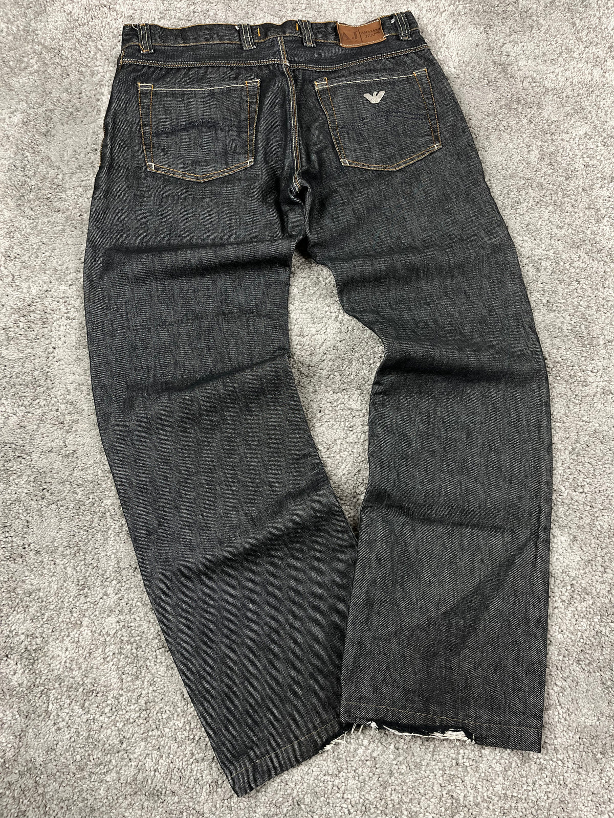 Armani Jeans Raw Denim Jeans Vintage Y2K 2000S "Raw Denim" (32/42)
