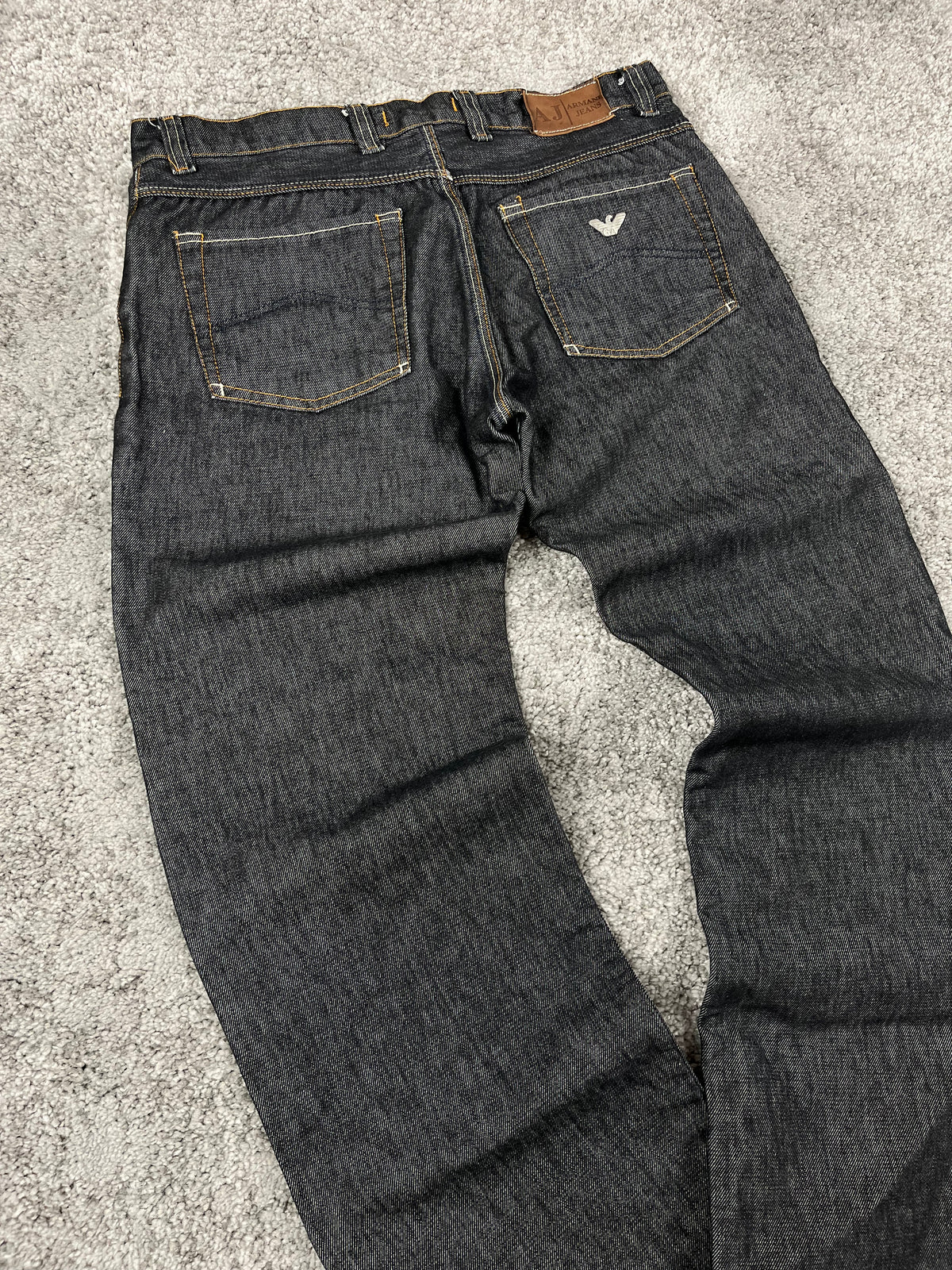 Armani Jeans Raw Denim Jeans Vintage Y2K 2000S "Raw Denim" (32/42)