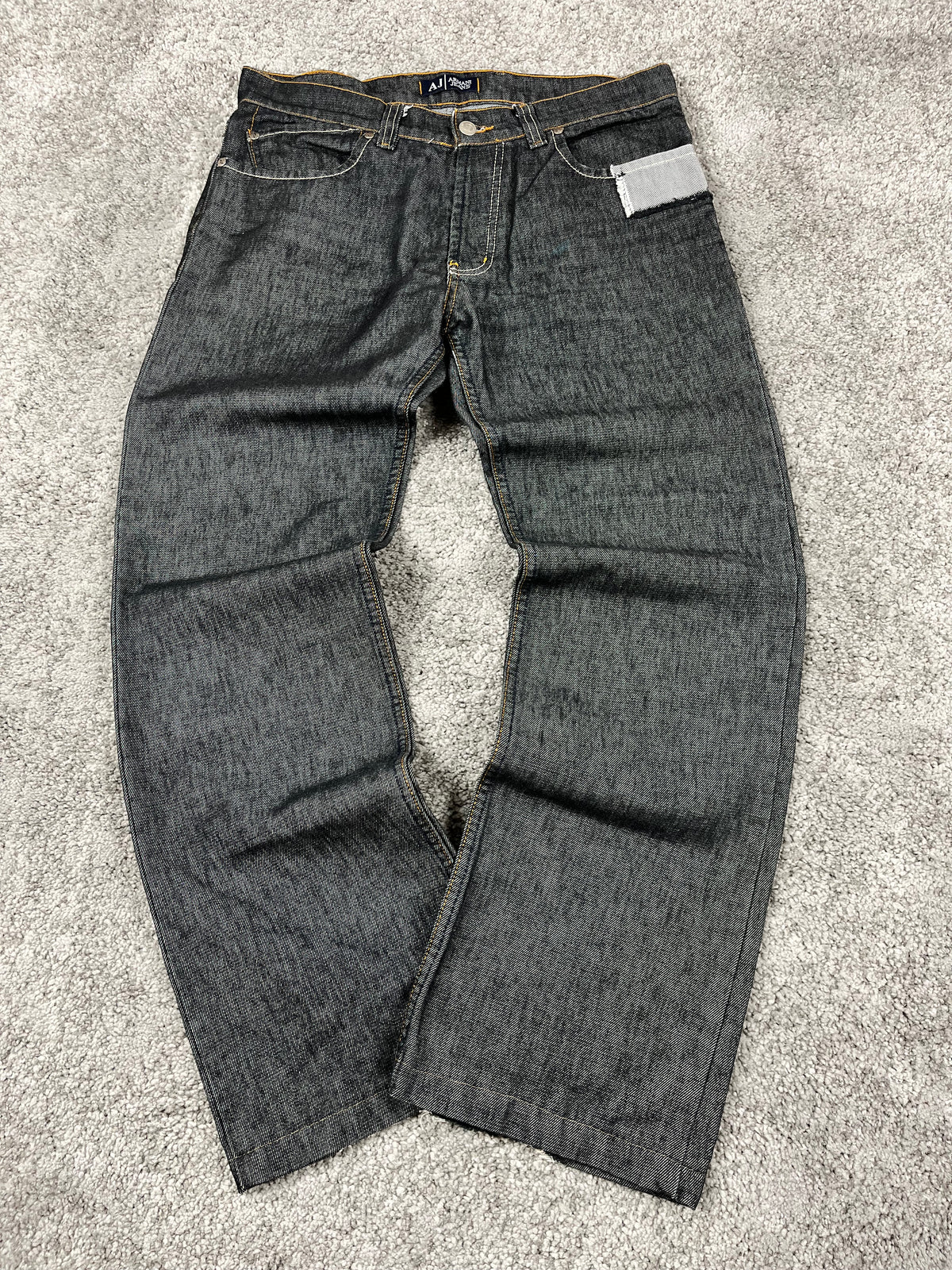 Armani Jeans Raw Denim Jeans Vintage Y2K 2000S "Raw Denim" (32/42)