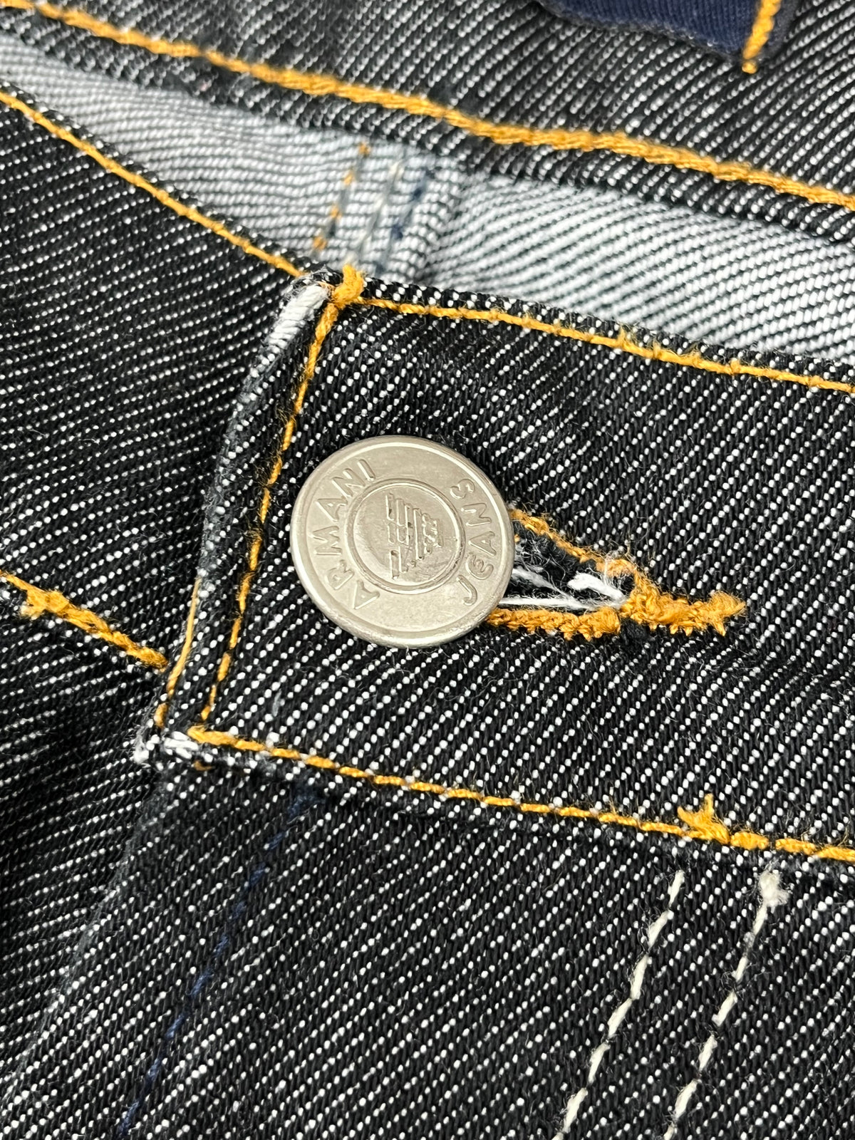 Armani Jeans Raw Denim Jeans Vintage Y2K 2000S "Raw Denim" (32/42)