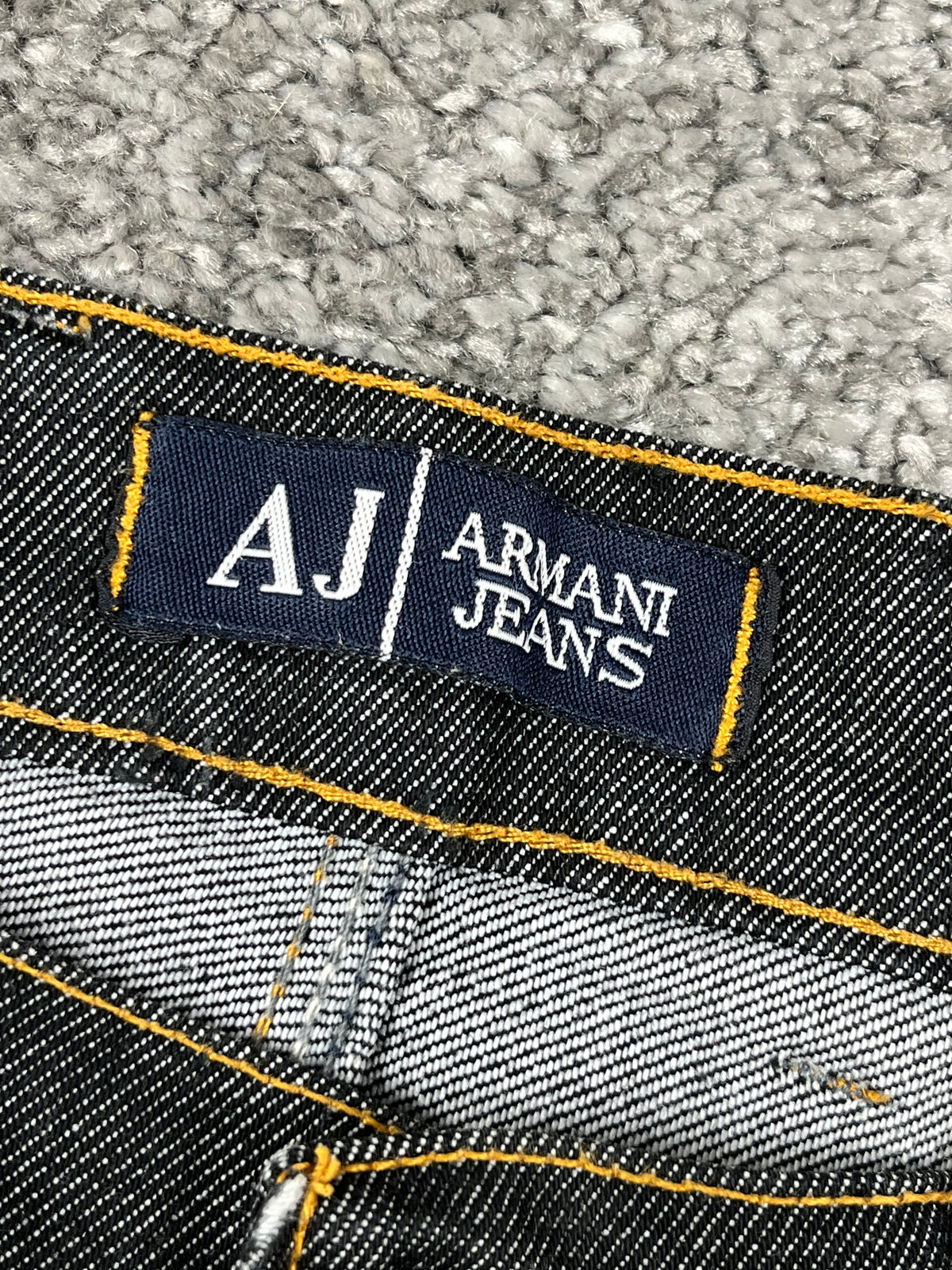 Armani Jeans Raw Denim Jeans Vintage Y2K 2000S "Raw Denim" (32/42)