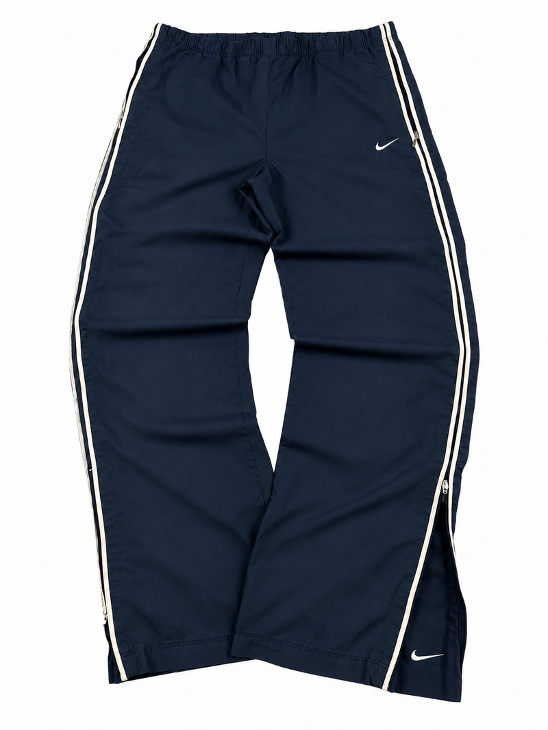 Pantalón deportivo Nike vintage Y2K años 2000 «Azul marino/Blanco» (S)