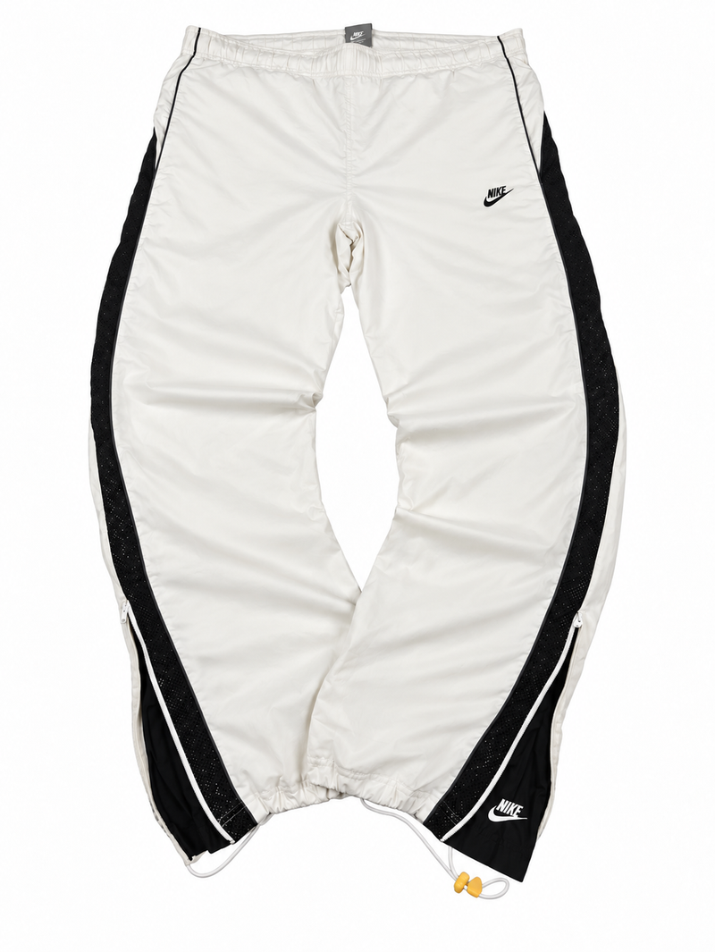 Pantalón deportivo Nike vintage Y2K años 2000 «blanco/negro» (S)