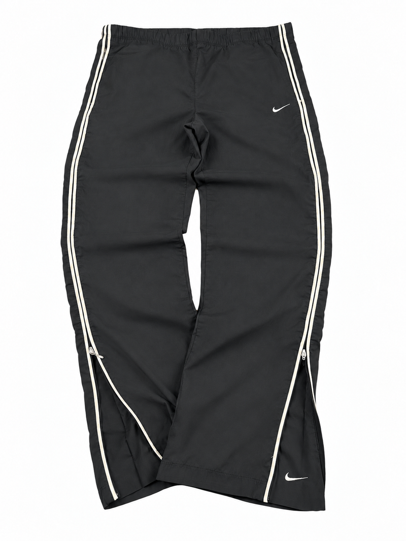 Pantalón deportivo Nike vintage Y2K años 2000 «gris/blanco» (XS)