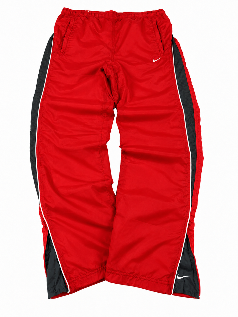 Pantalón deportivo Nike vintage Y2K años 2000 "Rojo/Gris" (S)