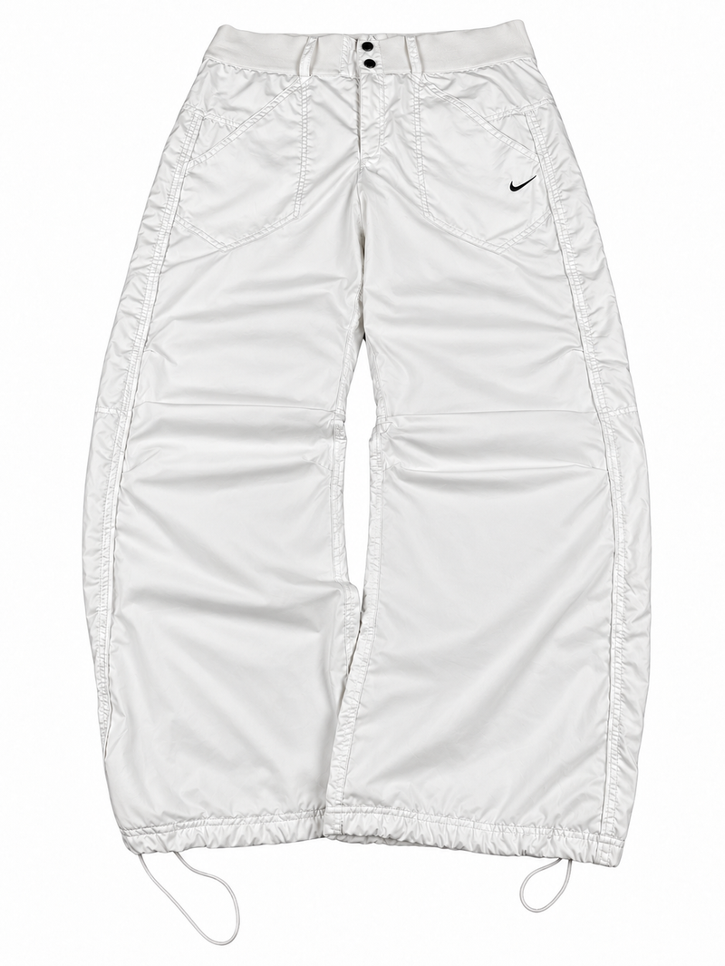 Pantalón deportivo Nike vintage Y2K años 2000 «Blanco» (S)
