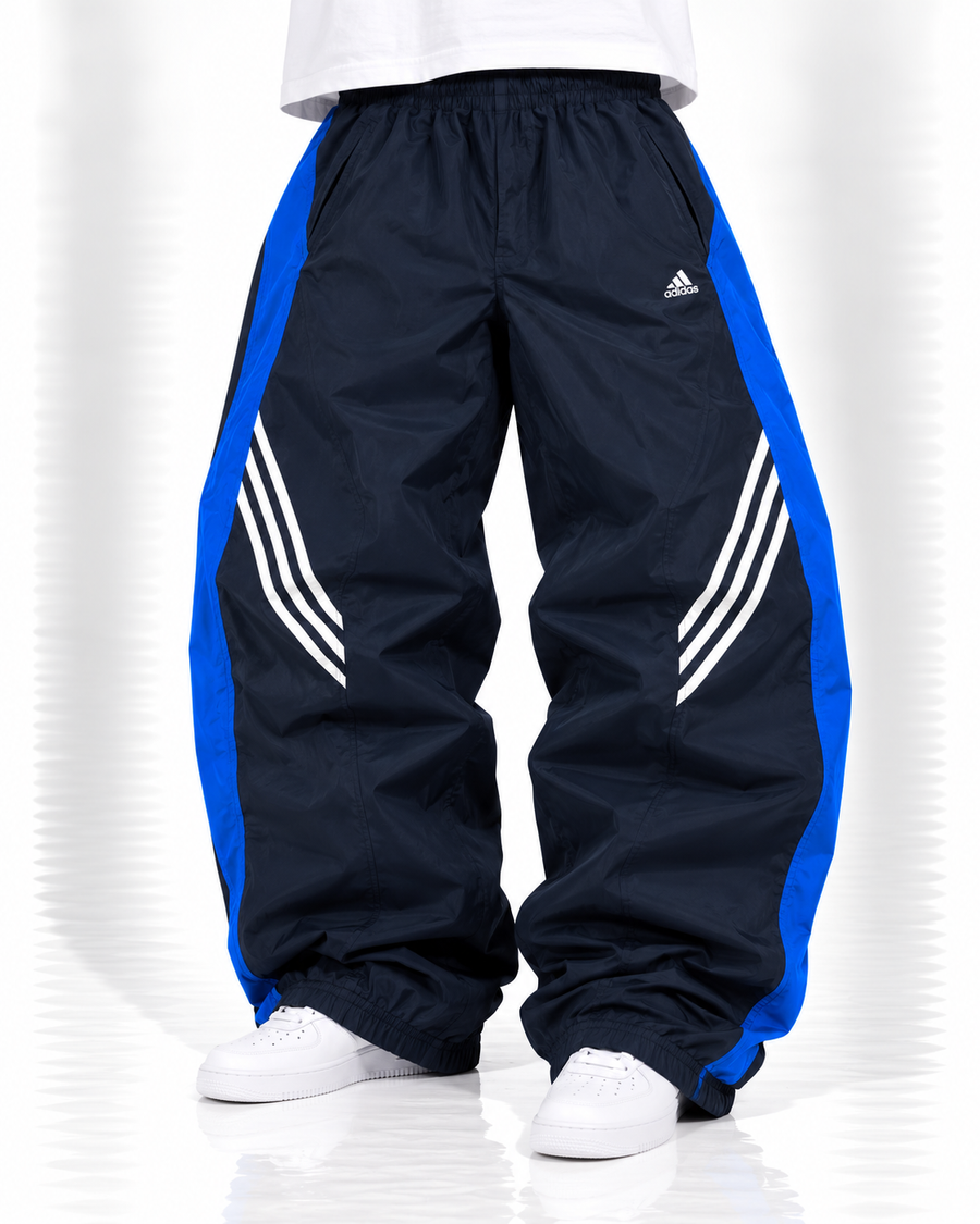 Adidas Trackpant Vintage Y2K 2000s "Navy/Blue" (XL)