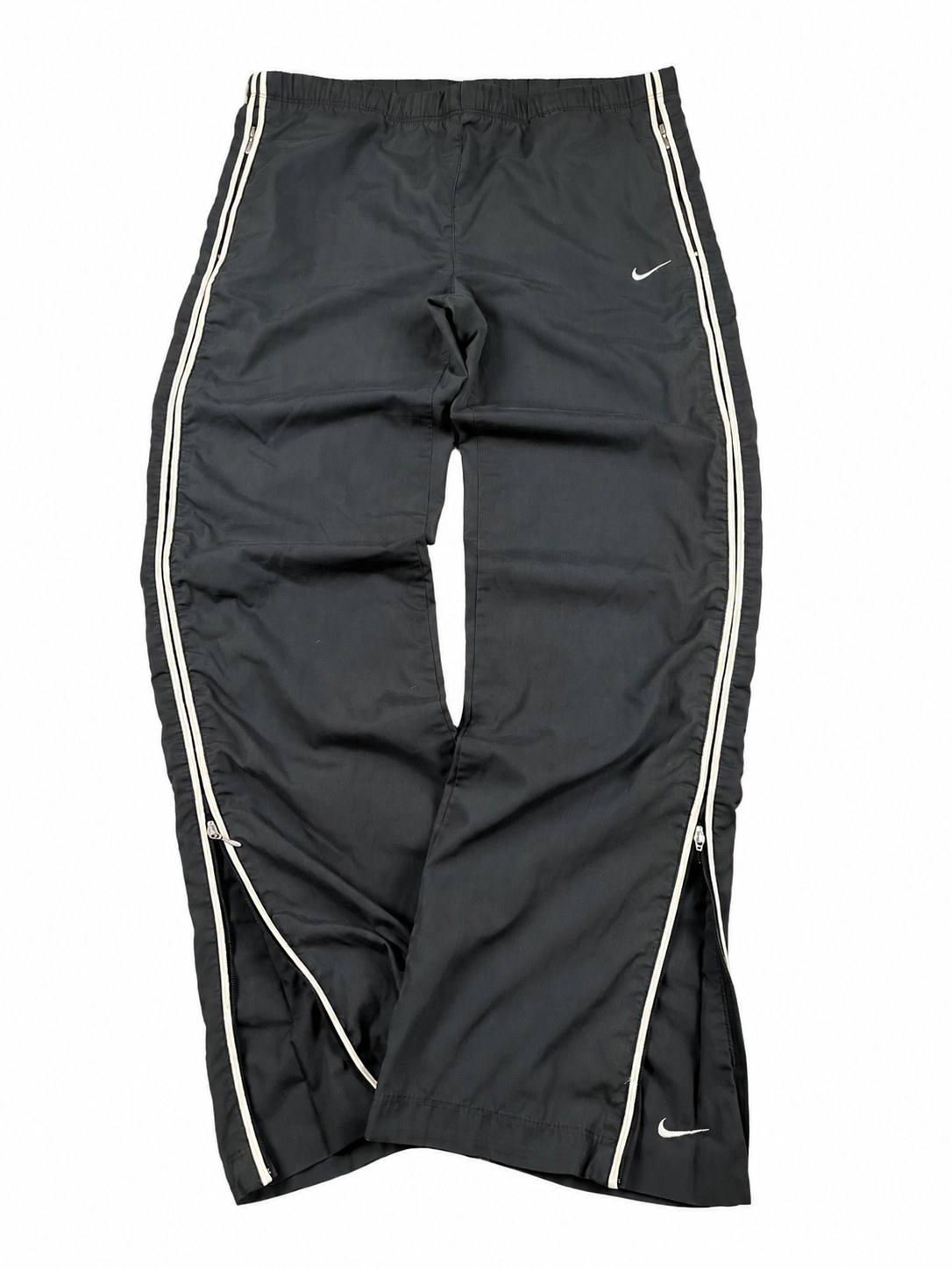 Nike Trackpant Vintage 2000s "Gray/White" (XS)