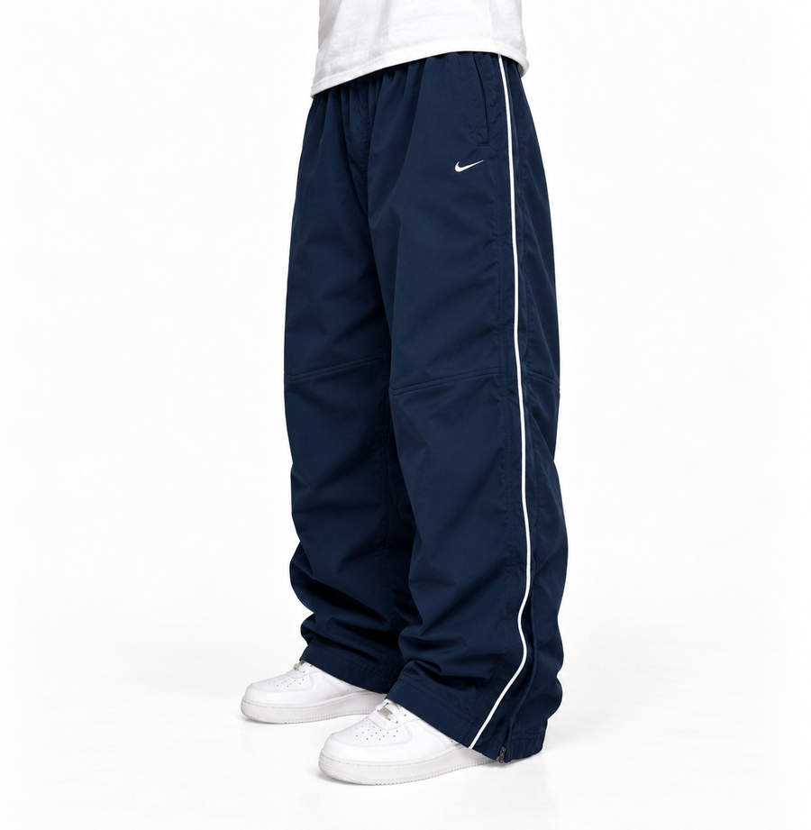 Nike Trackpant Vintage Y2K 2000s "Navy/White" (L)