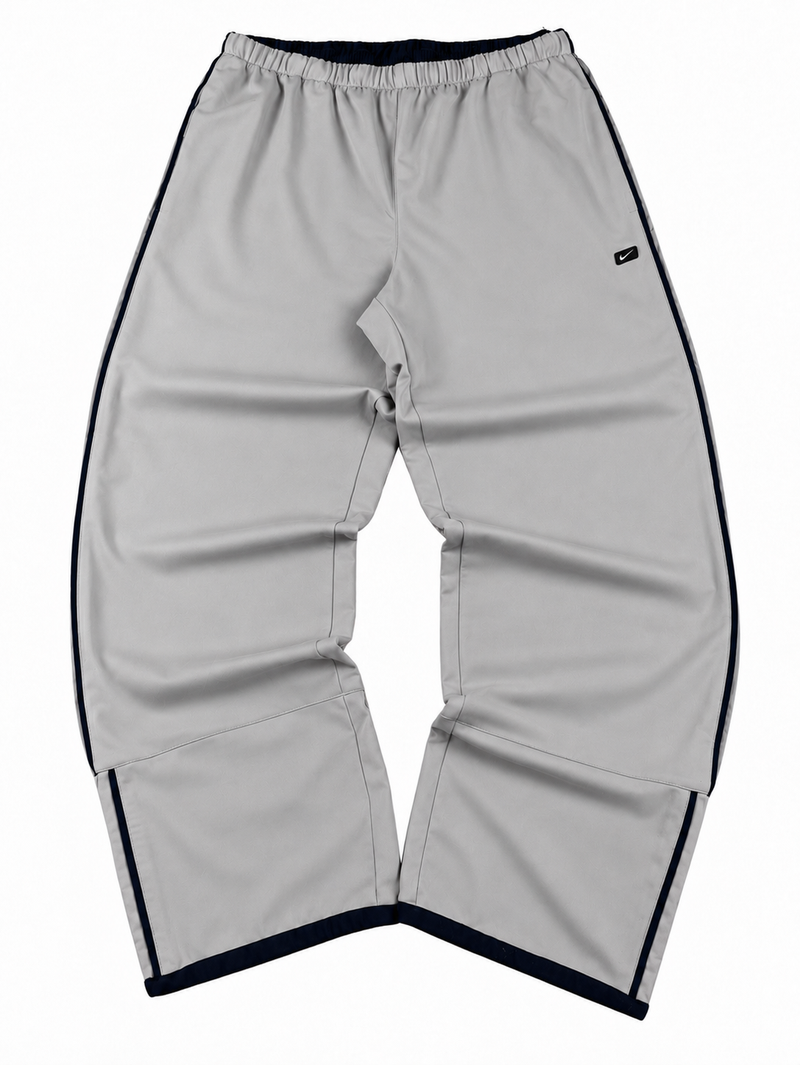 Pantalón deportivo Nike vintage Y2K años 2000 «gris/negro» (XL)
