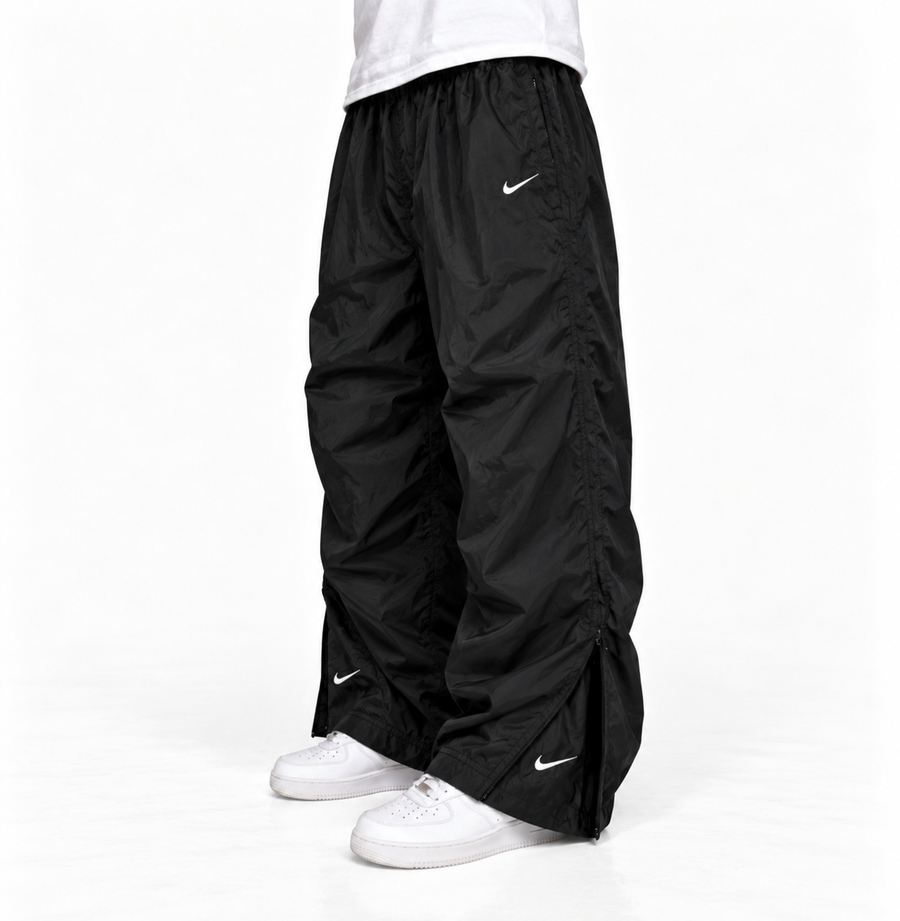 Nike Trackpant Rare Vintage Y2K 2000s "Black" (XL)
