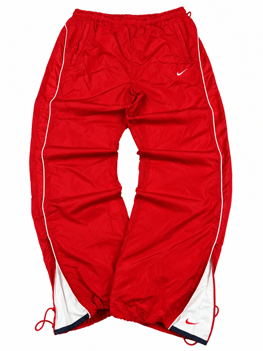 Nike Trackpant Vintage 2000s "Red/White" (XL)