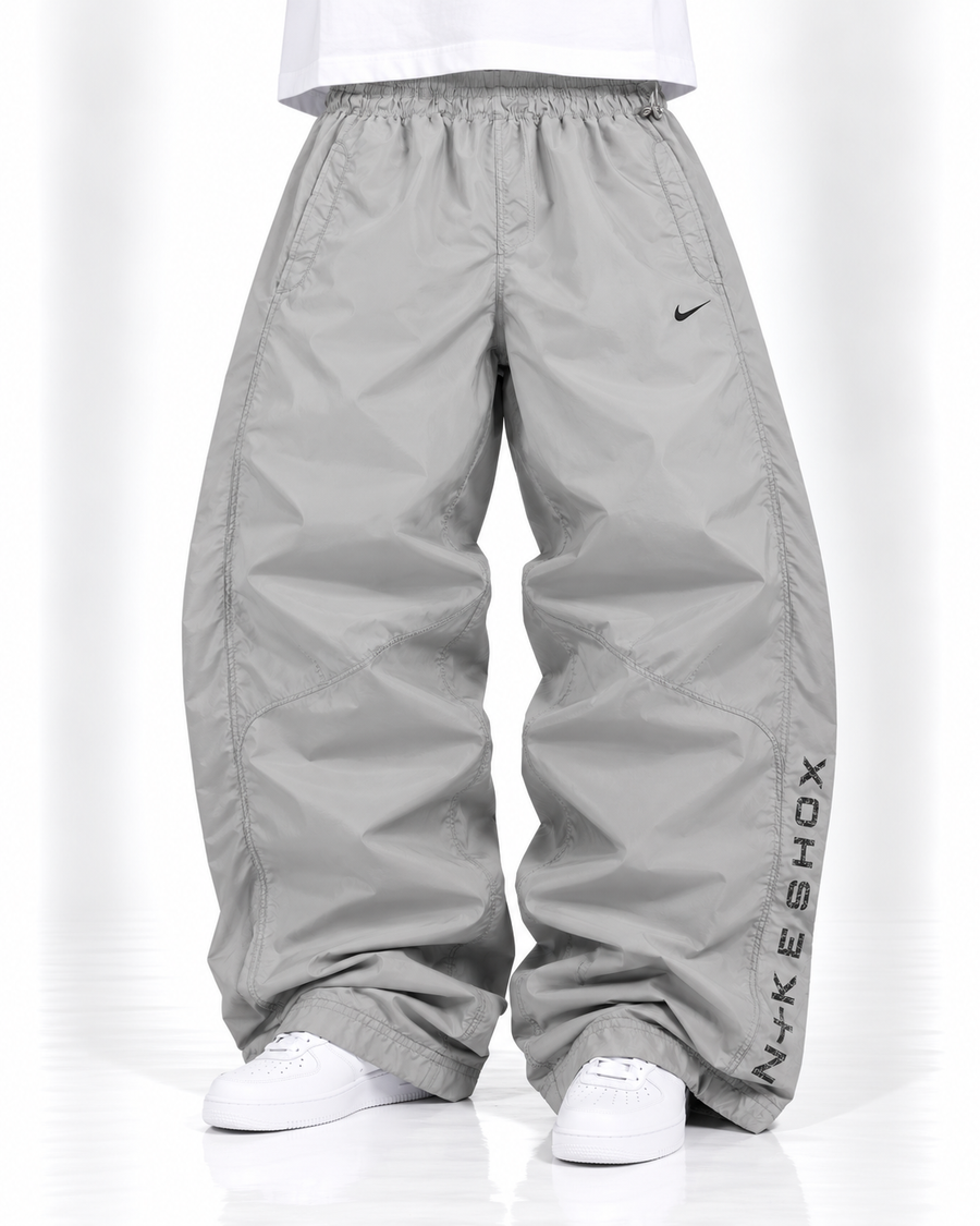 Nike Shox Trackpant Vintage Y2K 2000s "Gray/Black" (M)