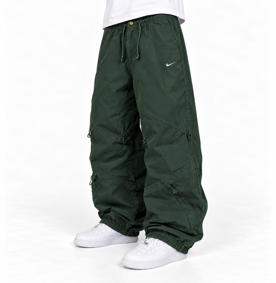 Nike Trackpant Vintage Y2K 2000s "Green/White" (S)