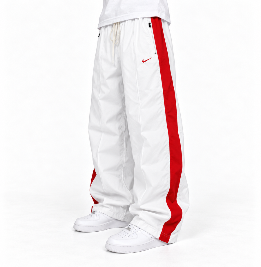 Nike Trackpant Vintage Y2K White/Red (S)