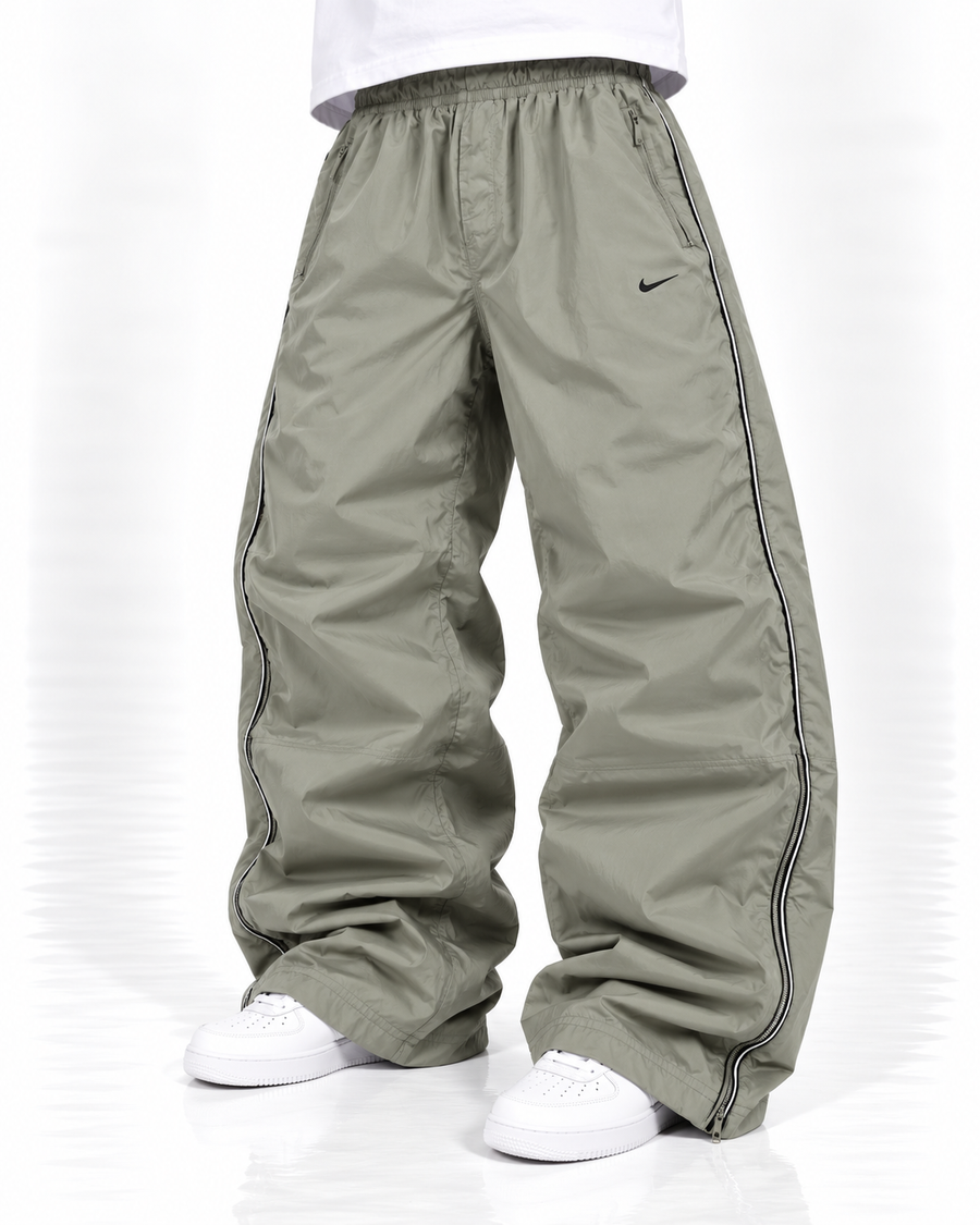 Nike Trackpant Vintage Y2K 2000s "Green/Caqui" (M)