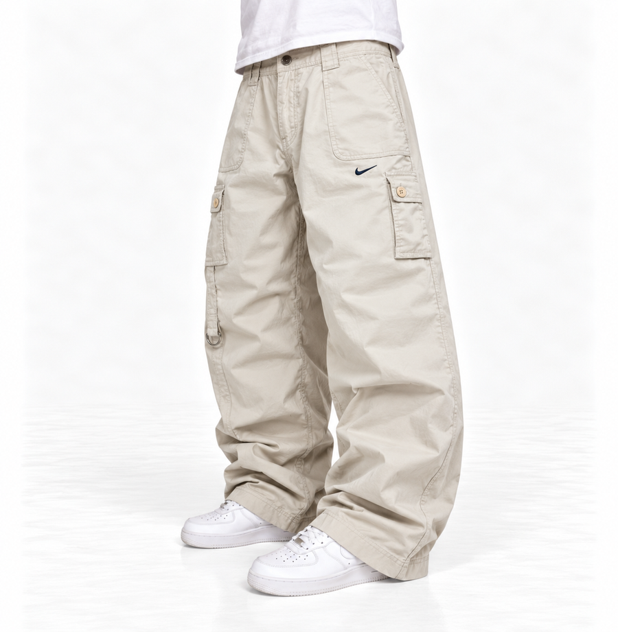 Nike Trackpant Vintage Y2K 2000s "White" (S)