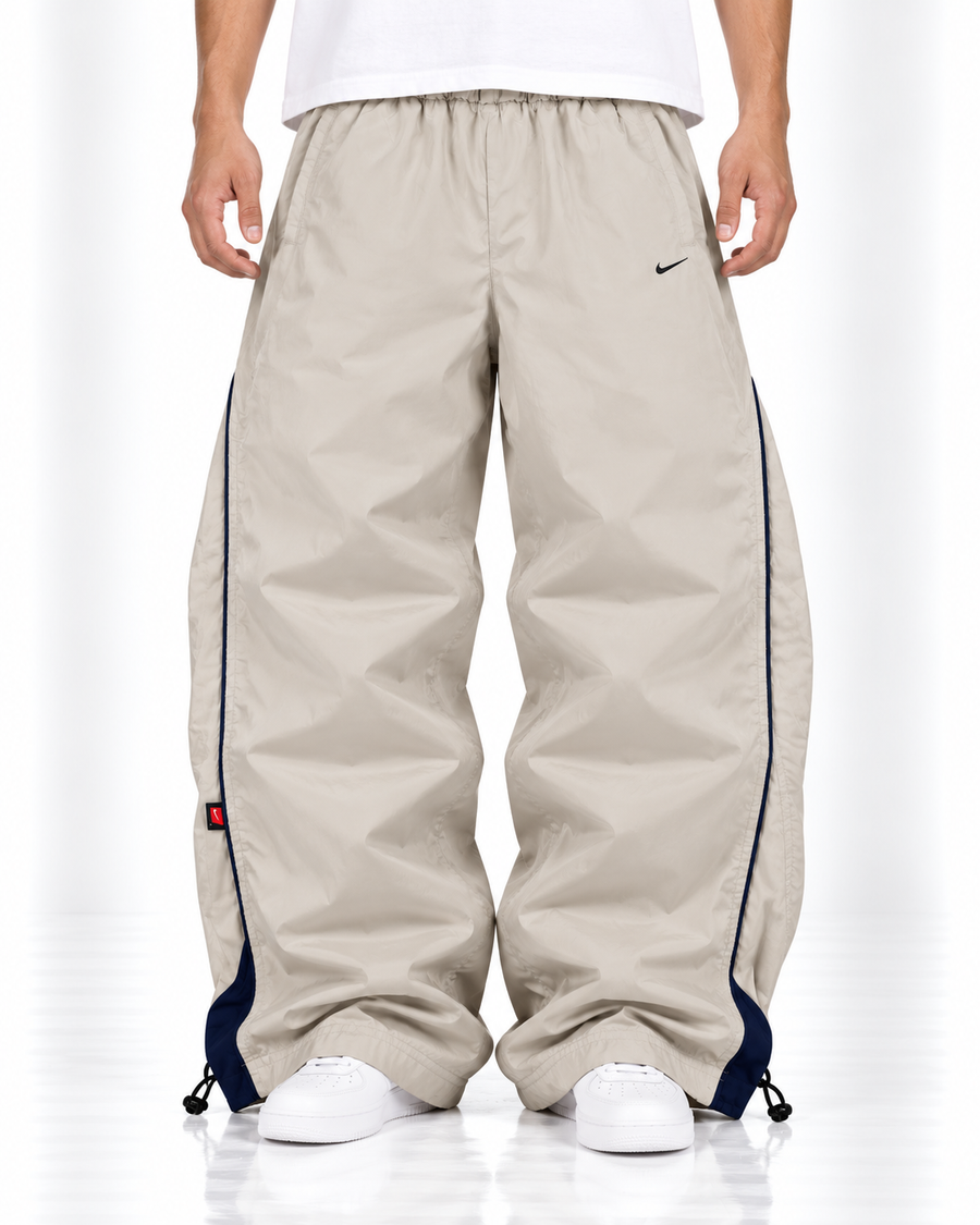 Nike Trackpant Vintage Y2K 2000s "Beig/Gray" (XL)