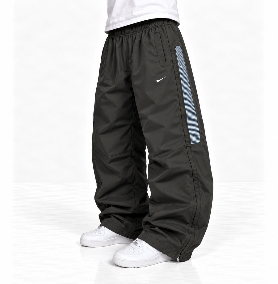 Nike Trackpant Vintage Y2K 2000s "Dark Gray/Gray" (M)