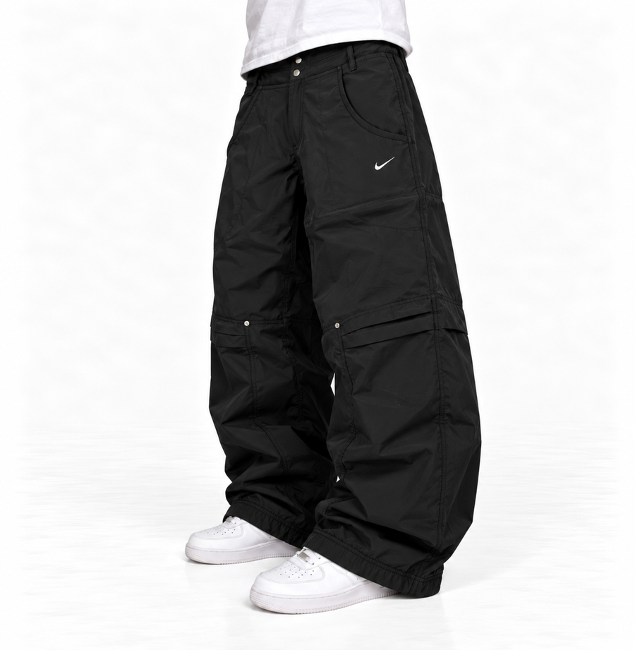 Nike Trackpant Vintage Y2K 2000s "Black" (S)