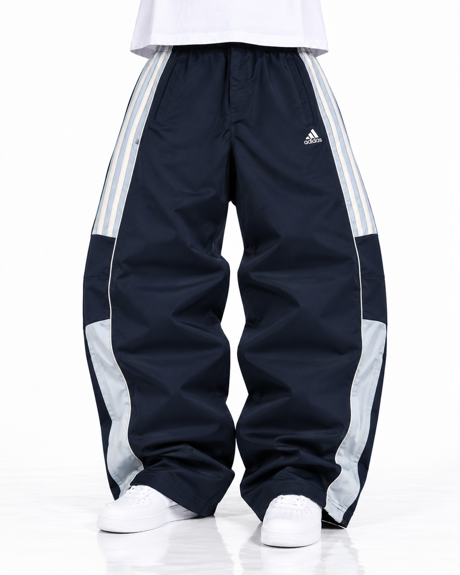 Adidas 3 Stripes Trackpant Vintage Y2K 2000s "Navy/Blue" (XL)