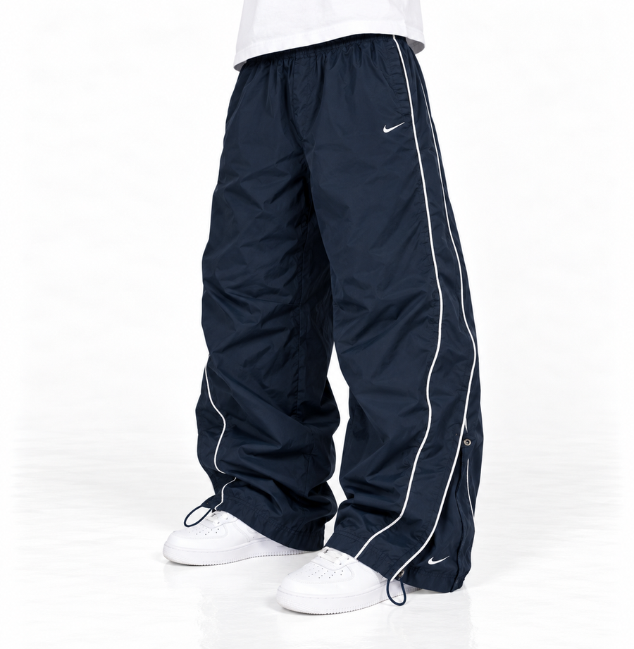 Nike Trackpant Vintage Y2K 2000s "Navy/White" (M)